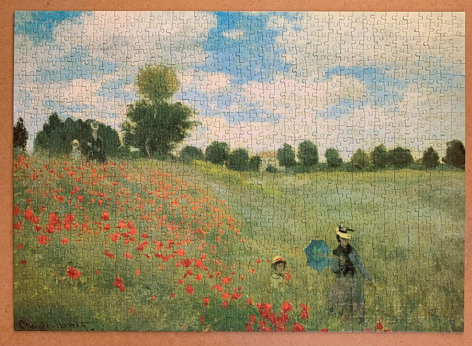 The Poppy Field near Argenteuil