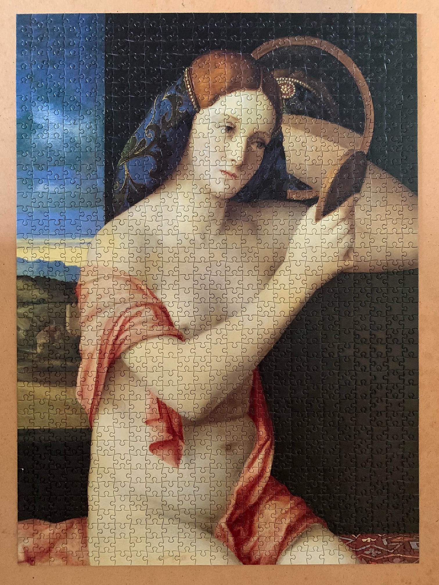 Young Woman in the Mirror