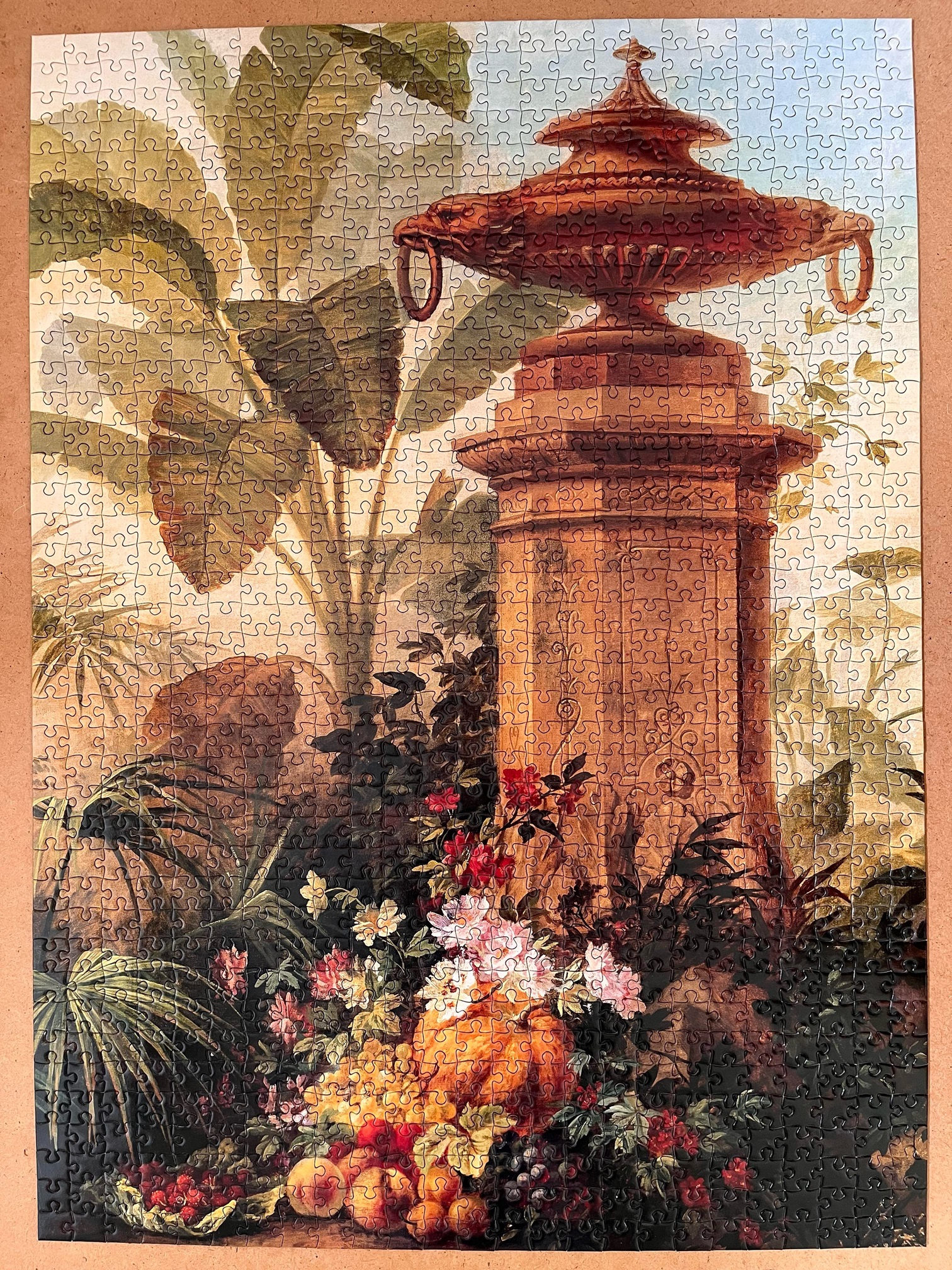 Still Life I with Tropical Palms